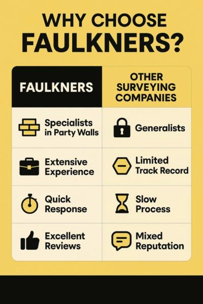 Can I Alter The Party Wall Surveyor? - A Crucial Guide From Faulkner Surveyors 4 Party Wall Mediation {bane} Faulkner Surveyors Bexley Best Surveyor Near me Bexley